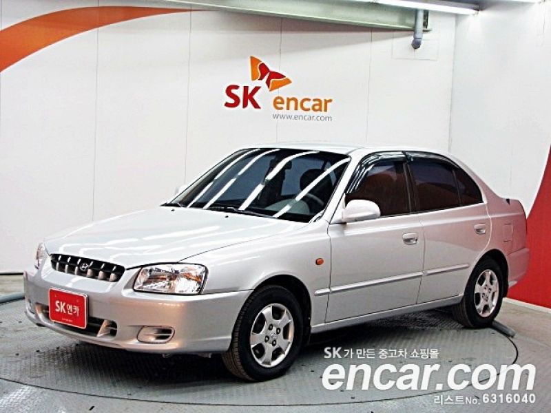 2001 Hyundai Verna Standard  Made in Korea